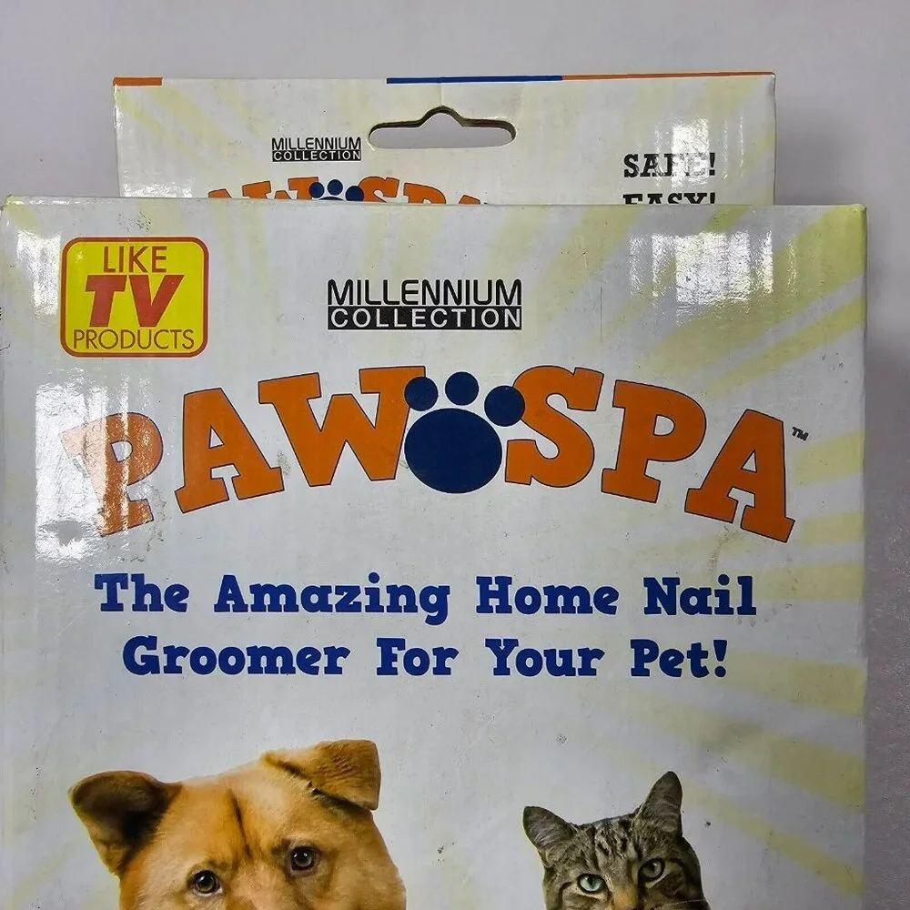 Paw Spa Pet Nail Trimmer Clipper Grooming Tool Dog Cat Battery Powered NEW